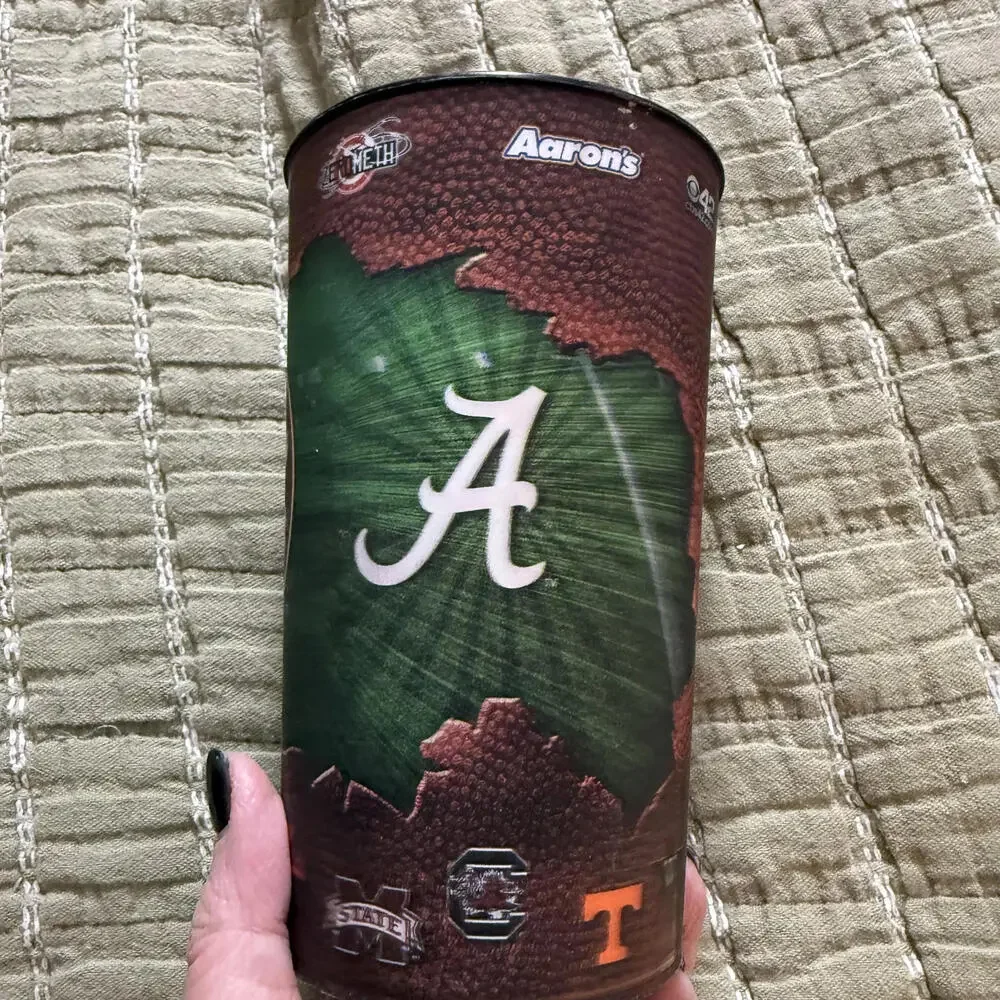 Alabama Crimson Tide Football Stadium Cup  Shifting Images. SEC Team Made in USA